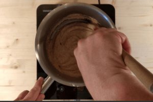 Gluténmentes Vezúv aprósüteményhez diós-makron alapanyagai főzése